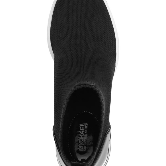Michael Michael Kors Women’s Skyler Wedge Bootie Sock Sneakers. New - Picture 6 of 10